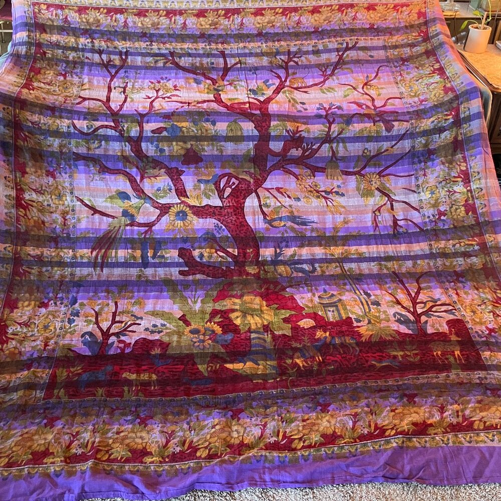 Large Tree of Life Tapestry / Wall Hanging / Bedspread